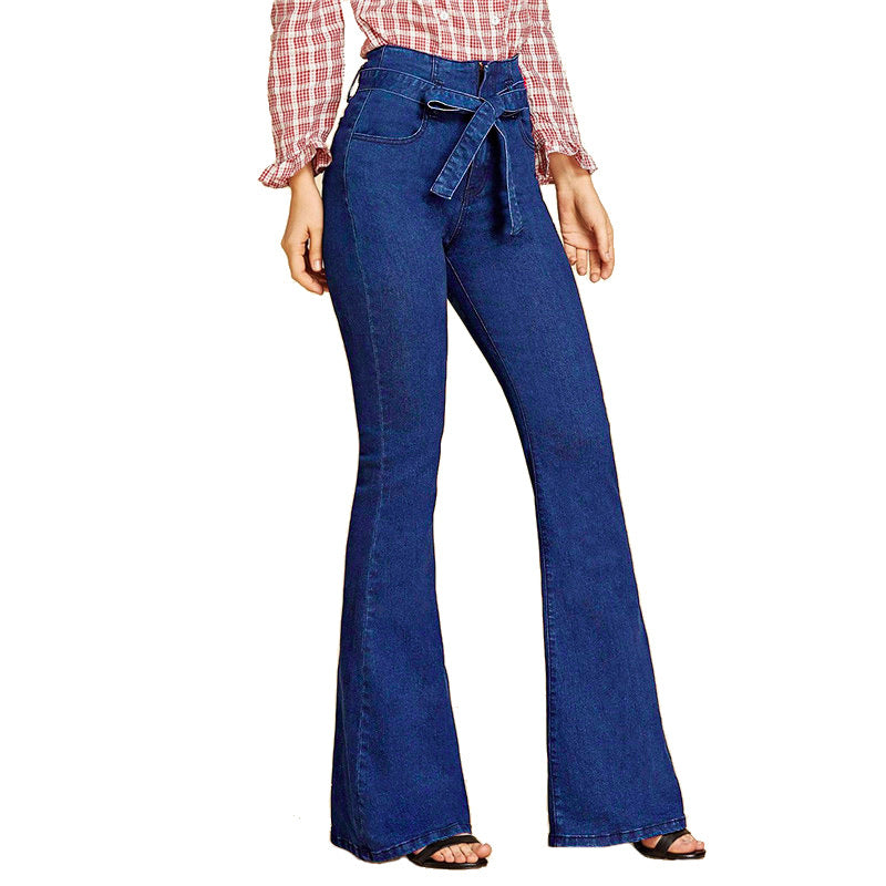 Calça Jeans Feminina Wide Leg Denniara