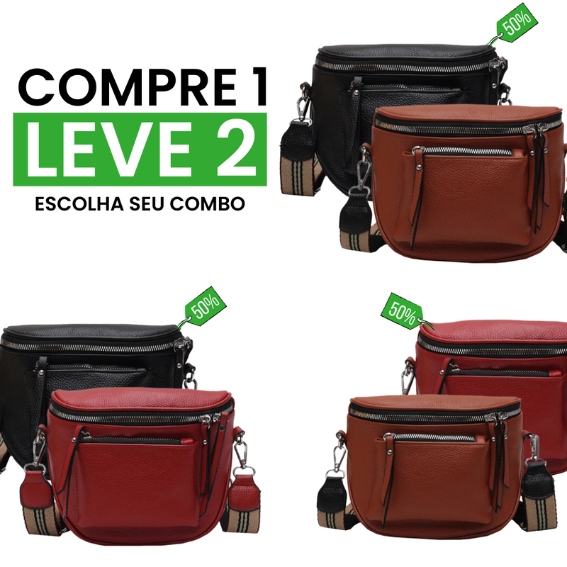 Bolsa Feminina Liz - Compre 1 LEVE 2 + Brinde