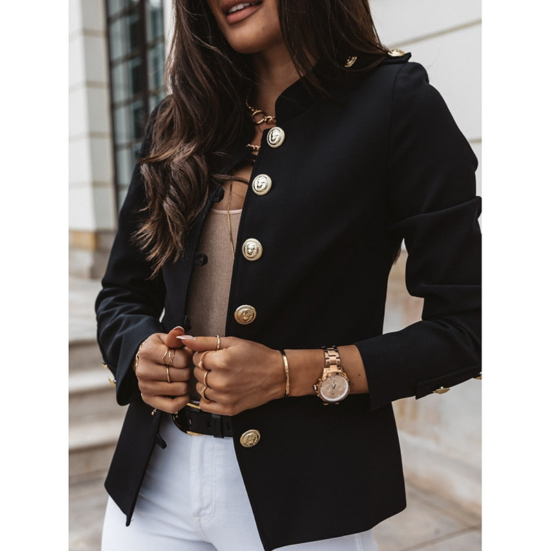 Blazer Feminino Slim Elegante