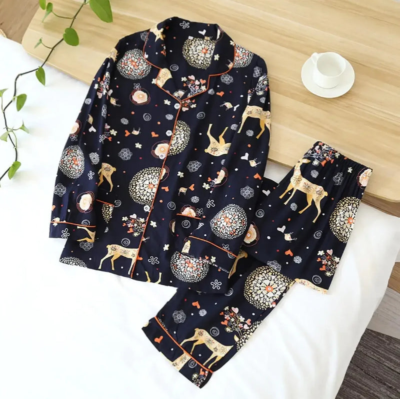 Conjunto Pijama Feminino Anália